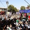 مراسم تشییع پیکر پاک  اولین گروه از جانباختگان حادثه منا در گرگان برگزار شد 