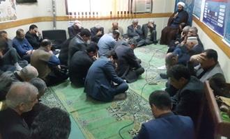 برگزاری مراسم بزرگداشت سپهبد شهیدقاسم سلیمانی و یارانش در نمازخانه حج و زیارت استان گلستان