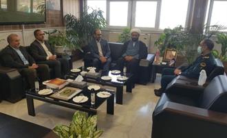 دیدار مدیر حج و زیارت گلستان با فرماندهی نیروی انتظامی استان  