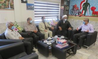 دیدار مدیر حج و زیارت استان گلستان با وزیری مدیرکل بنیاد شهید و امور ایثارگران 