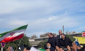 مراسم استقبال پرشور مردم شریف استان گلستان از رئیس جمهور