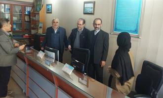 بازدید از دفتر خدمات زیارتی به مناسبت گرامیداشت دهه مبارک فجر 