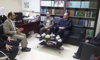 جلسه مدیر حج و زیارت استان گلستان  با مدیرعامل شرکت هواپیمایی ایران ایر گلستان و مازندران  برگزار شد 