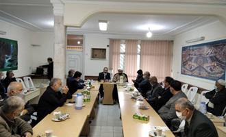 جلسه با کارگزاران خدمات زیارتی استان در خصوص راه اندازی اعزام های هوایی عتبات عالیات  