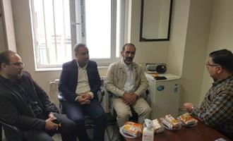 دیدار مدیر حج و زیارت استان با ریاست اداره گذرنامه گلستان 