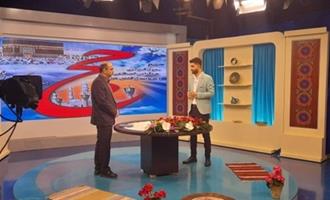 حضور جانشین مدیریت حج وزیارت استان گلستان در برنامه تلویزیونی صبح عالی