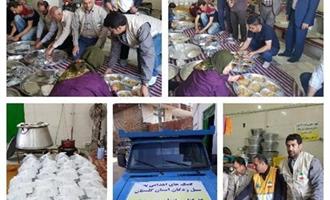 ارسال اولین محموله های کمک به سیل زدگان گلستان از سوی سازمان حج و زیارت / توزیع روزانه یک هزار وعده غذای گرم