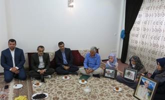 دیدار با خانواده های شهدای منا شهرستان گنبد کاووس (استان گلستان)