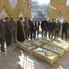 مراسم معنوی غبار روبی وعطر افشانی گلزار شهدای گمنام به مناسبت دهه مبارک فجر 