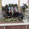 مراسم عطر افشانی گلزار شهدای شهرستان گرگان