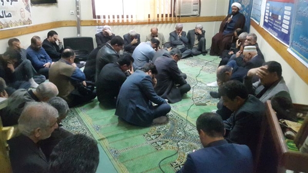 برگزاری مراسم بزرگداشت سپهبد شهیدقاسم سلیمانی و یارانش در نمازخانه حج و زیارت استان گلستان