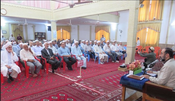 حضور مدیر حج و زیارت استان گلستان درجلسه آموزشی - توجیهی زائرین کاروان 38058 آق قلا 