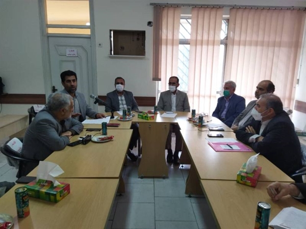 جلسه مدیر حج و زیارت با کارگزاران زیارتی استان در خصوص راه اندازی اعزام های هوایی عتبات عالیات  