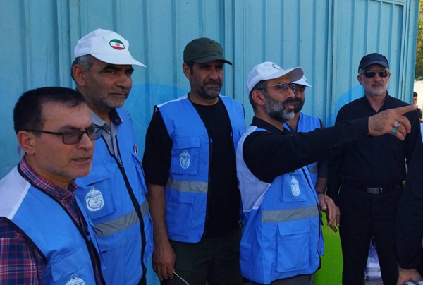 امدادرسانی خادمین افتخاری استان گلستان به زائرین اربعین حسینی (ع)  