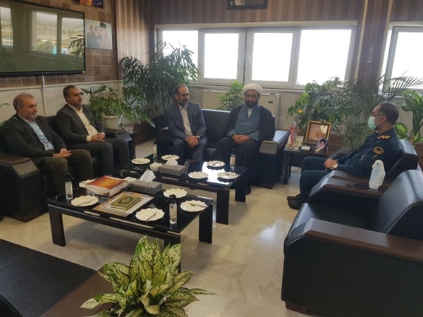 دیدار مدیر حج و زیارت گلستان با فرماندهی نیروی انتظامی استان  