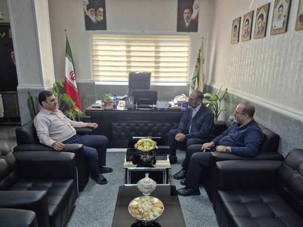 دیدارمدیر حج و زیارت استان گلستان با فرمانده انتظامی شهرستان گرگان به مناسبت گرامیداشت هفته فراجا 