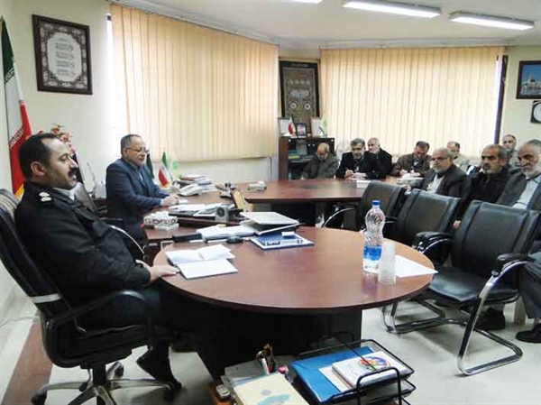   جلسه کارگزاران زیارتی با  پلیس فرودگاه گرگان